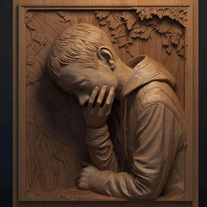 نموذج ثلاثي الأبعاد لآلة CNC 3D Art 